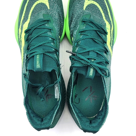 Nike Men's Air Zoom Alphafly Next% ‘Lime Blast’ Running Shoes Size 11. #1385 - Picture 6 of 9